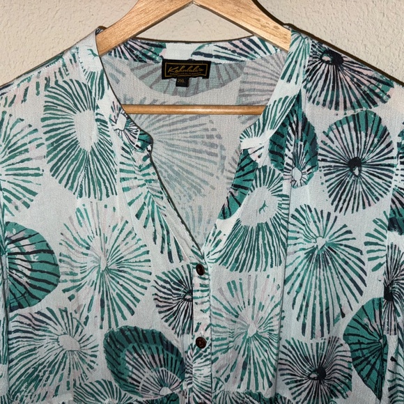 Kahulale’a Hawaii Dress Makuu Opihi 2X - Picture 3 of 3